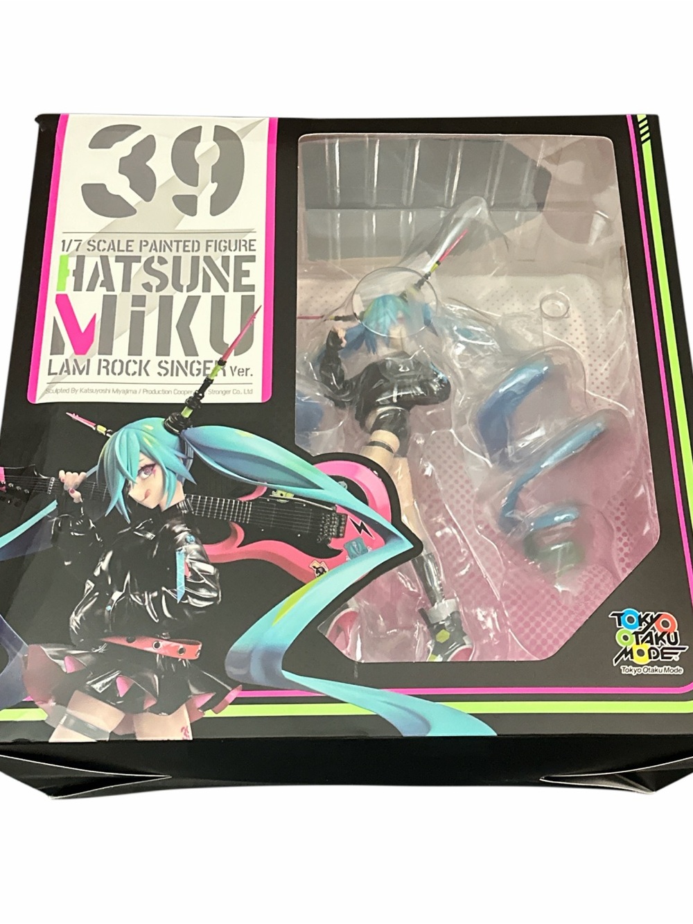 Hatsune Miku Lam Rock Singer 1/7 Scale Figure Tokyo Otaku Mode New In Box